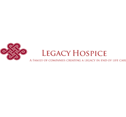 Hospice Care Business for Sale logo on a black background.